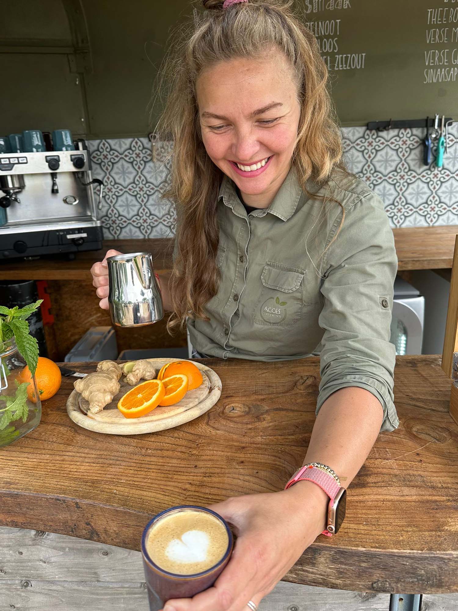 Barista ontbijt Foodtruck